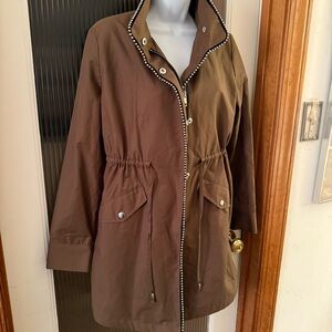 Army Green Overcoat by Jennifer Lopez- NWT! Size-Small